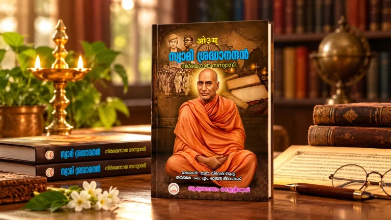 ഉടൻ പുറത്തിറങ്ങുന്നു!! സ്വാമി ശ്രദ്ധാനന്ദൻ: നിർഭയനായ സന്യാസി